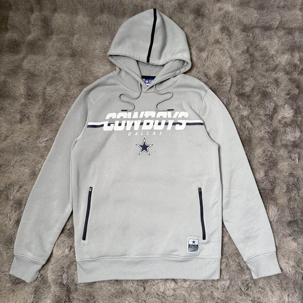 Dallas Cowboys NFL Team Apparel Ultra Game Gray Sweatshirt Size Small